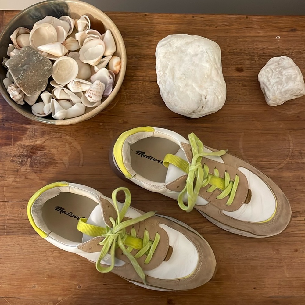 Madewell Kickoff Trainer Sneakers - Colorblock Leather